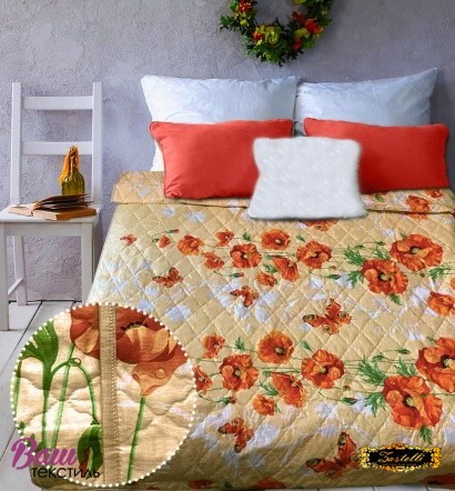 Bedspread ZASTELLI 11275 Calico orange 