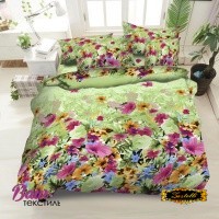 Bed linen set Zastelli Flowers in the Garden Calico Premium фото