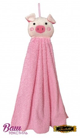 Kitchen terry towel Zastelli Pink pig 