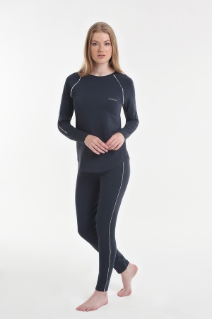 Women's pajamas Yoors Star Y2019AW0126 Anthracite			 