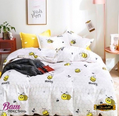 Bed linen set Zastelli BEE FRONT/BEE REVERSE Cotton 