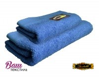 Bath Towel Set Zastelli Border Blue (2 pcs) фото