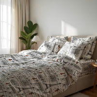 Duvet cover calico Zastelli 102 Paris