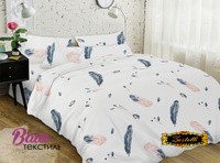 Bed linen set Zastelli 4654 Feathers Calico  фото