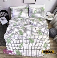 Bed linen set Zastelli Leaves/cell Cotton