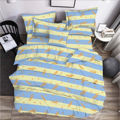 Bed linen set Zastelli SPIKE yellow Cotton 