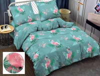Bed linen set Zastelli Flamingos JH9115-6 Seersucker