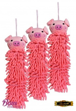 Kitchen towel-sponge Zastelli Pigs Microfiber 1040  