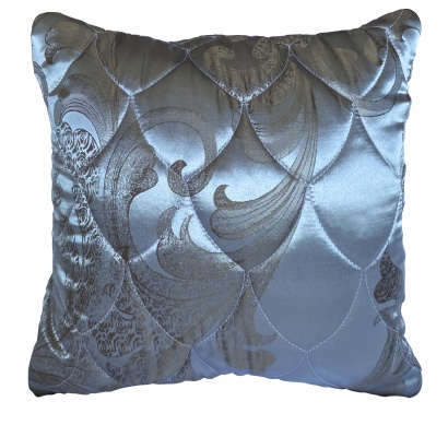 Decorative pillow Word of Dream JQ16 blue jacquard 