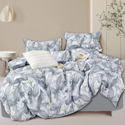 Bed linen Zastelli  114 /Gray Tradewinds Satin 