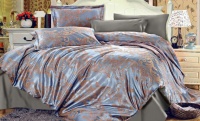 Bed linen Word of Dream JQ16/Gray Tradewinds jacquard satin gray