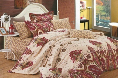 Bed linen set Zastelli JY5520/blackberry Sateen 