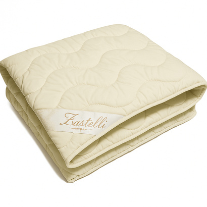 Merino wool Blanket Ivory Zastelli Teak 