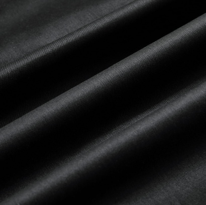 Plain satin Black 110g/m2, 250cm ����