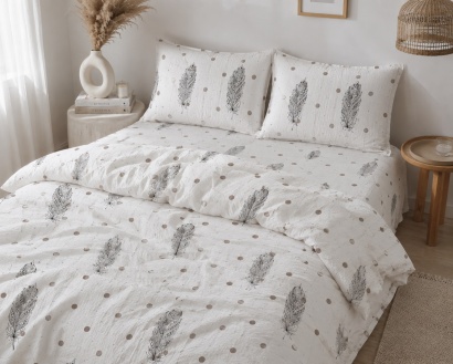 Bed linen Zastelli G-LUX 5427-B seersucker cotton ����