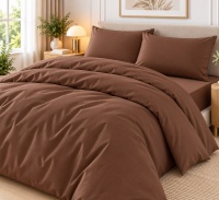 Bed linen Zastelli 19-1230 Friar Brown Satin